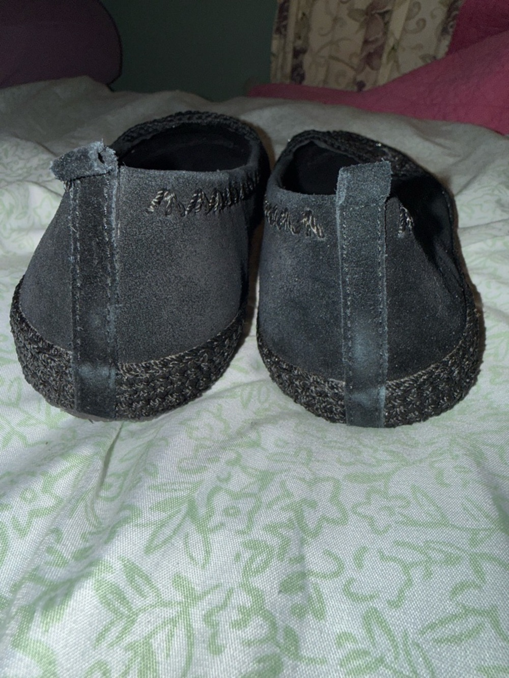 The Sak Black Crochet-Style Slip On “April” Loafers - Picture 5 of 8